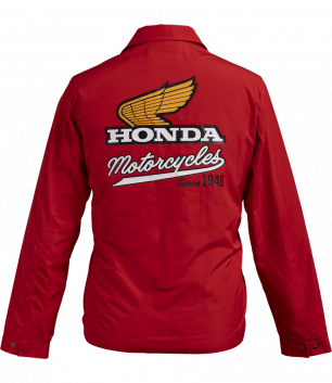 Veste rouge coach Elsinore 