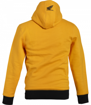 Sweat à capuche Monkey jaune