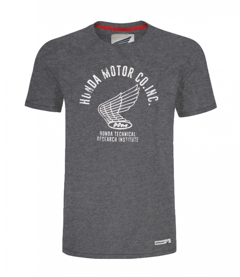 T-shirt Gris Honda motor co technical