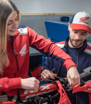 Cardigan Racing Bleu