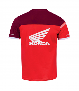 T-Shirt Racing Rouge et Bordeaux
