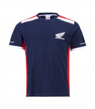 T-Shirt Homme Honda Racing Bleu marine